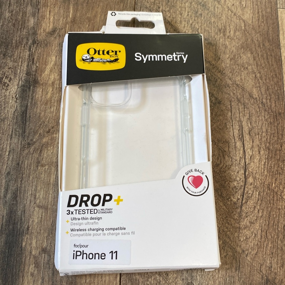 iPhone 11 Otterbox Case Symmetry Series Clear